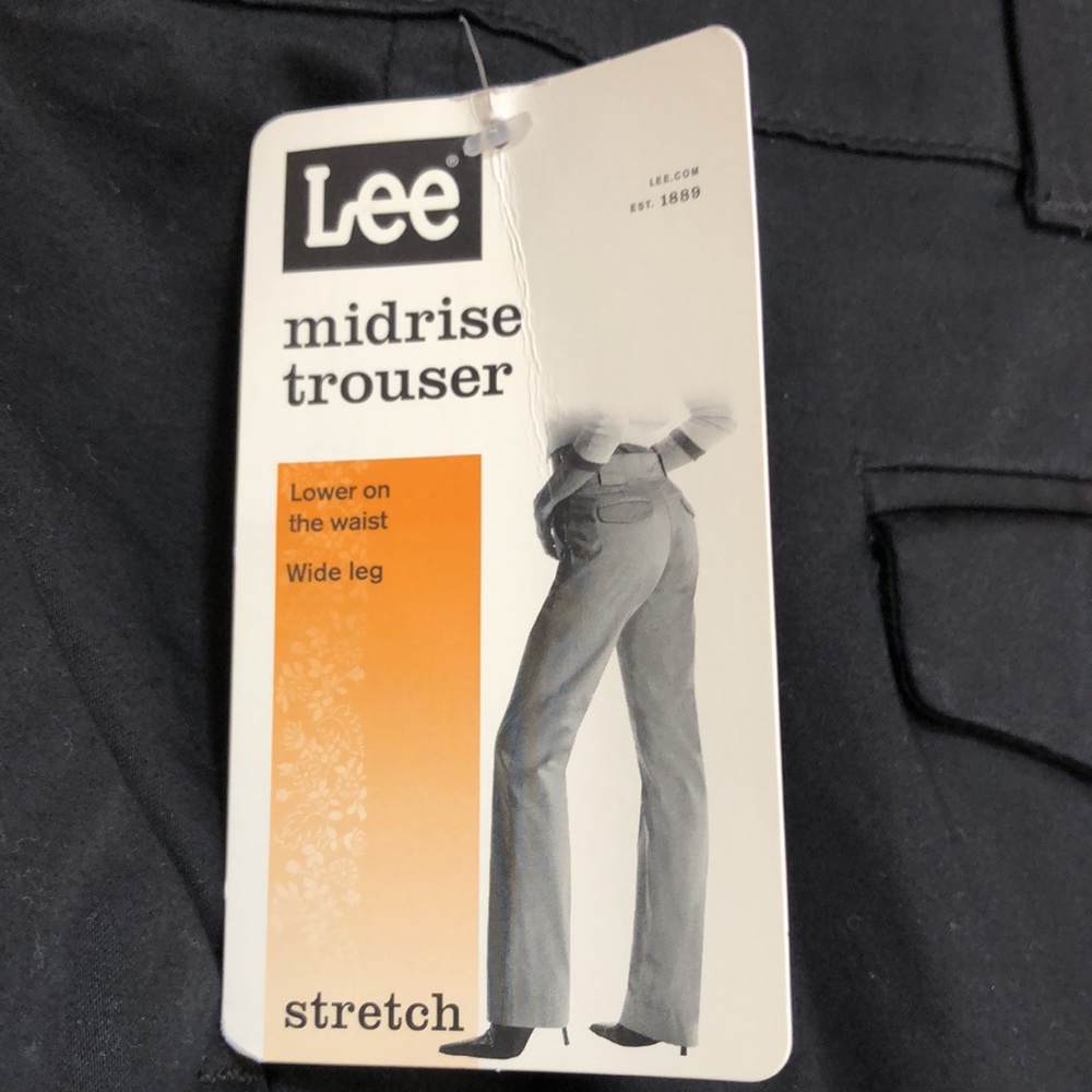 Lee stretch mid rise trouser